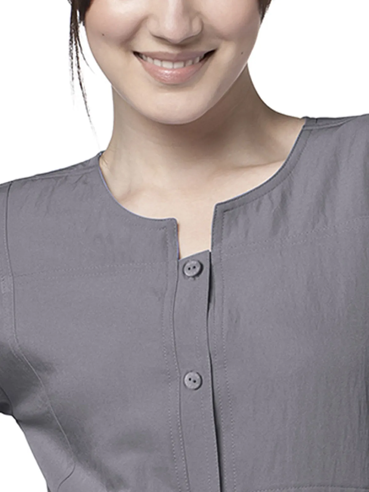 Four-Stretch - Women's Sporty Button Front Jacket
