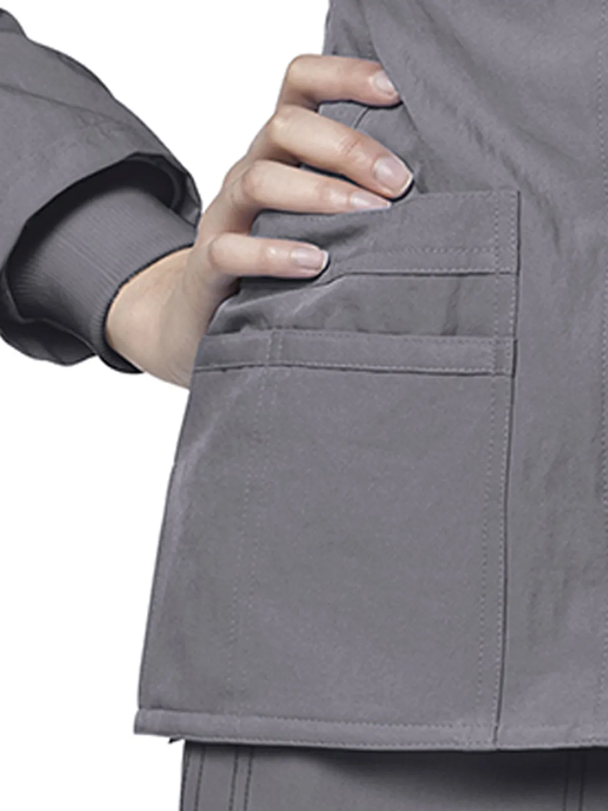 Four-Stretch - Women's Sporty Button Front Jacket
