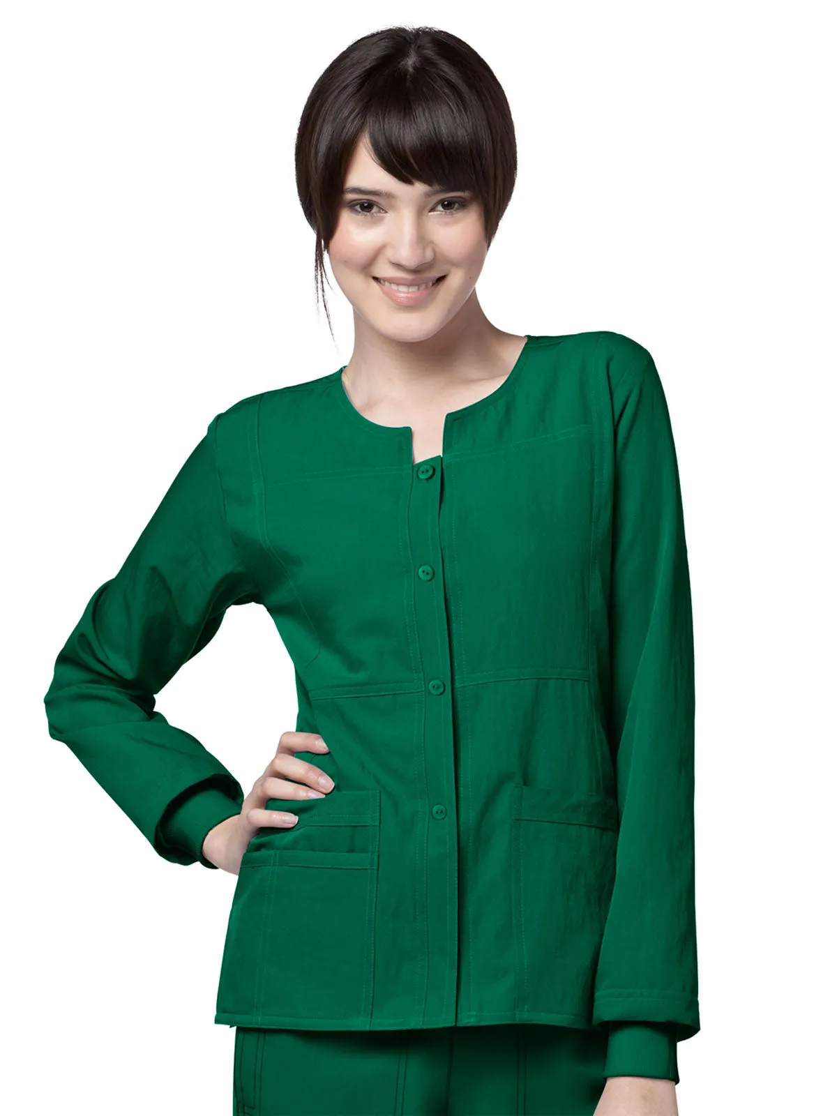 Four-Stretch - Women's Sporty Button Front Jacket