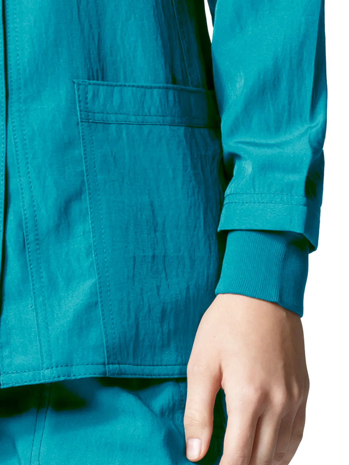 Four-Stretch - Women's Sporty Button Front Jacket