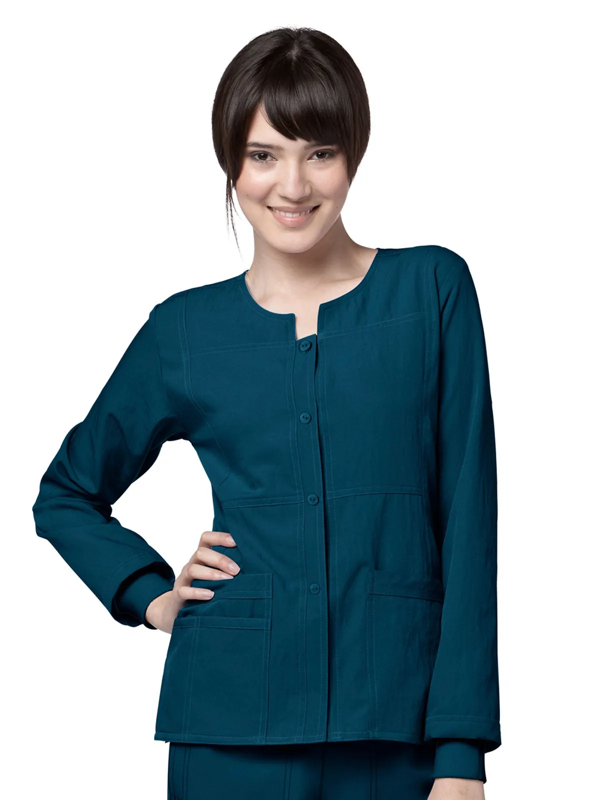 Four-Stretch - Women's Sporty Button Front Jacket