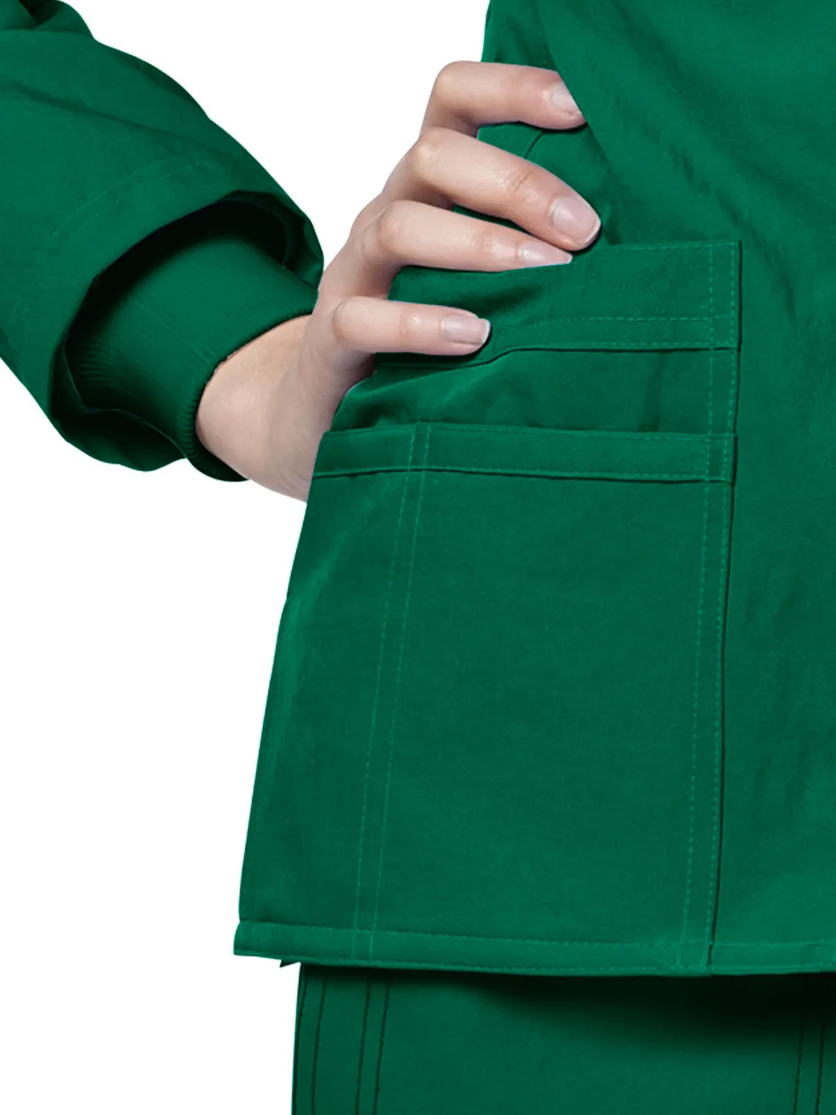 Four-Stretch - Women's Sporty Button Front Jacket