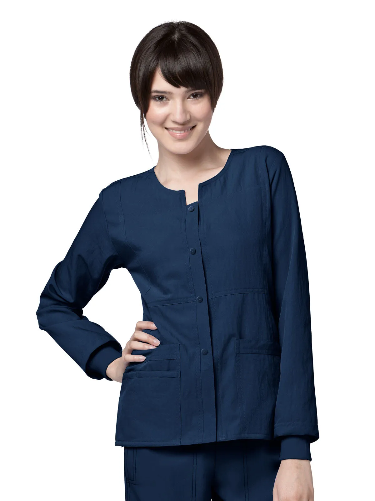 Four-Stretch - Women's Sporty Button Front Jacket
