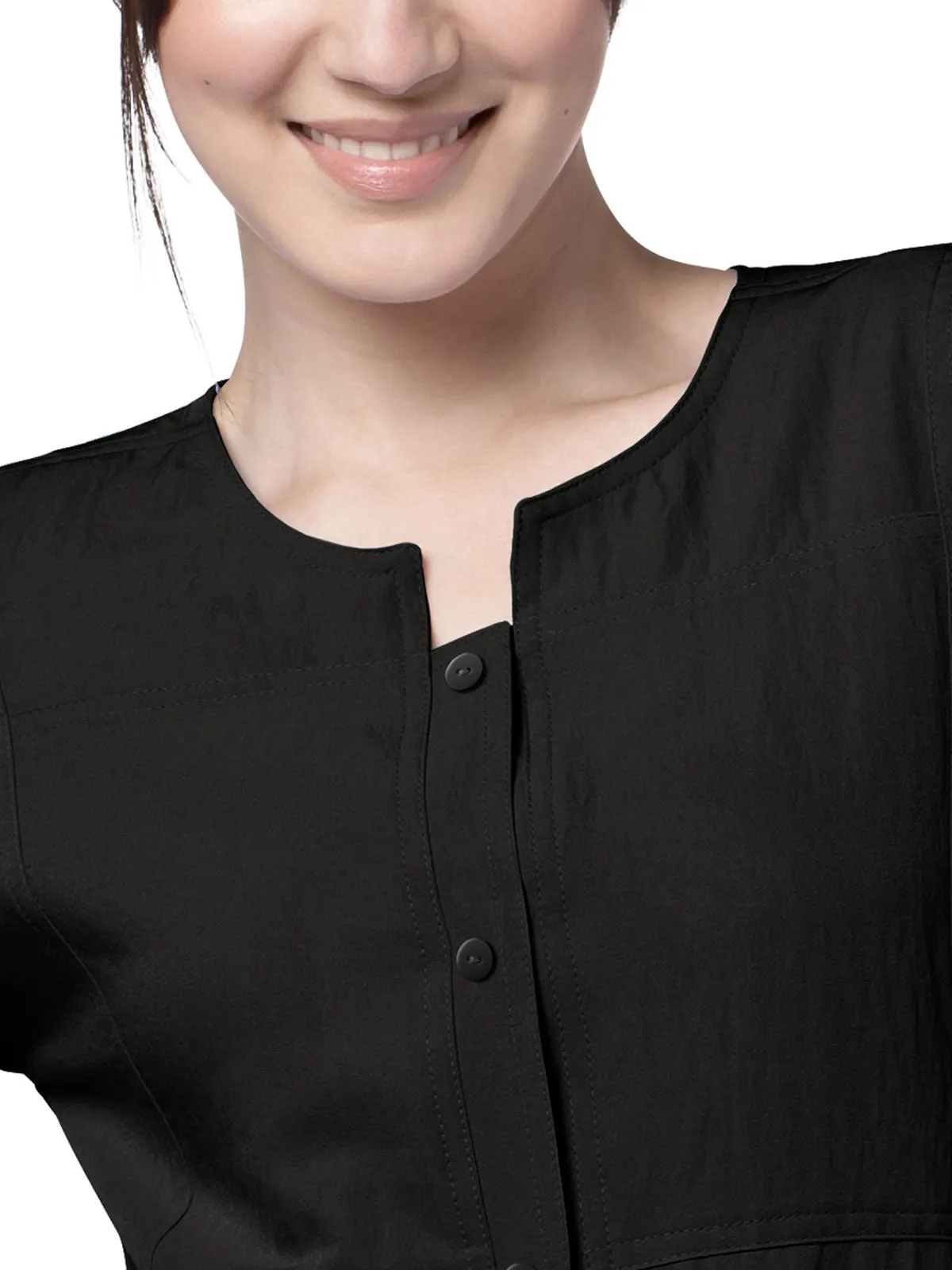 Four-Stretch - Women's Sporty Button Front Jacket