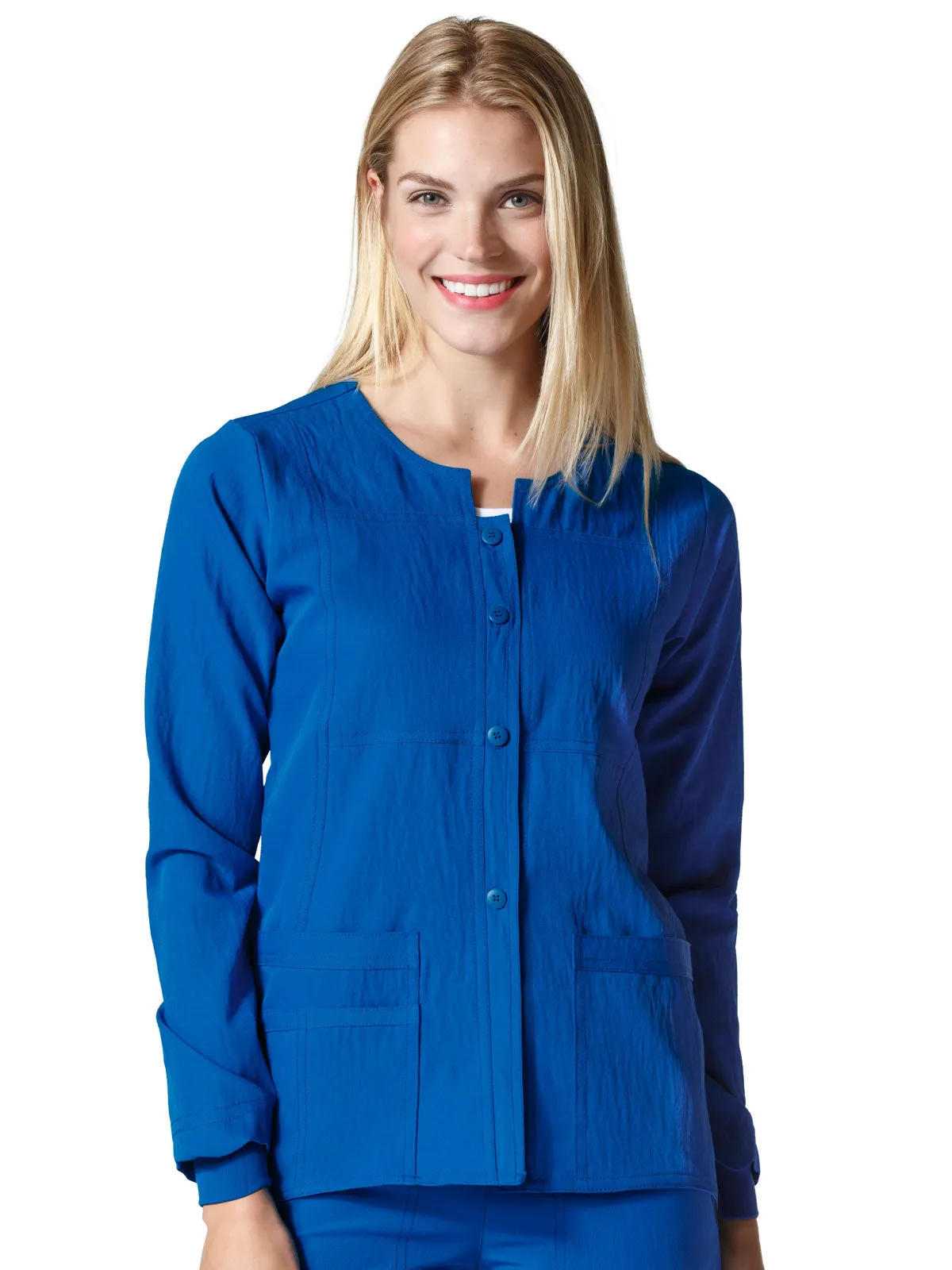 Four-Stretch - Women's Sporty Button Front Jacket