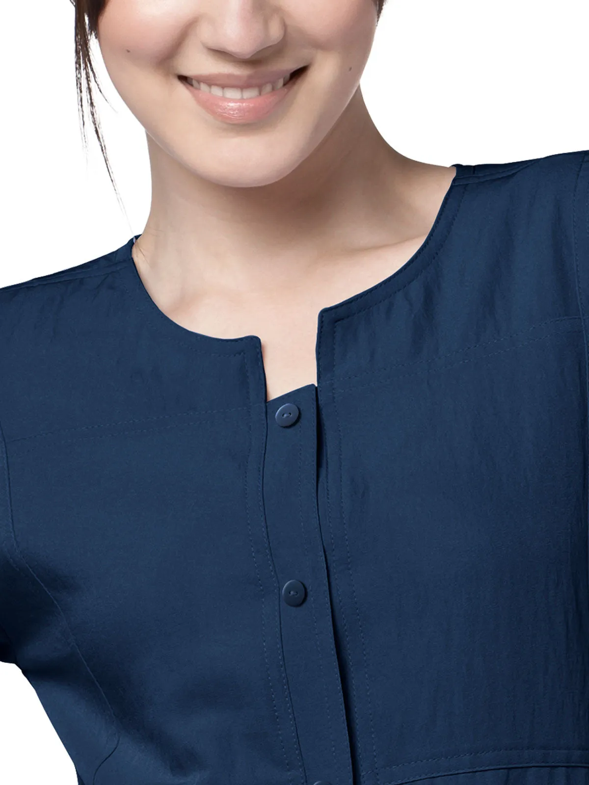 Four-Stretch - Women's Sporty Button Front Jacket