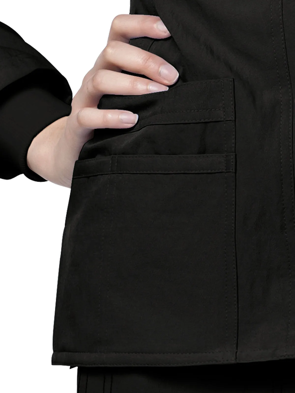Four-Stretch - Women's Sporty Button Front Jacket