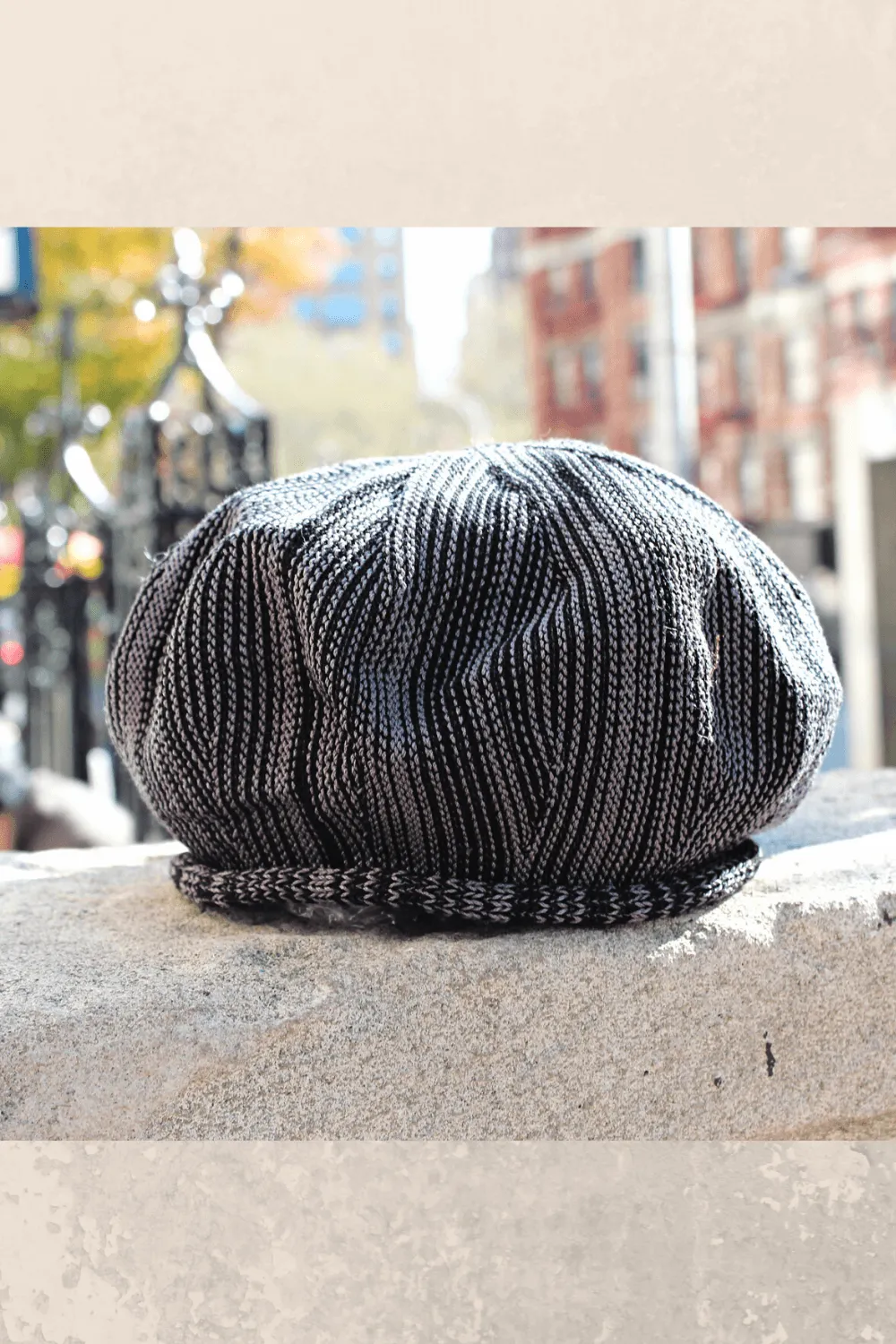 Hand Knit Cotton Tam