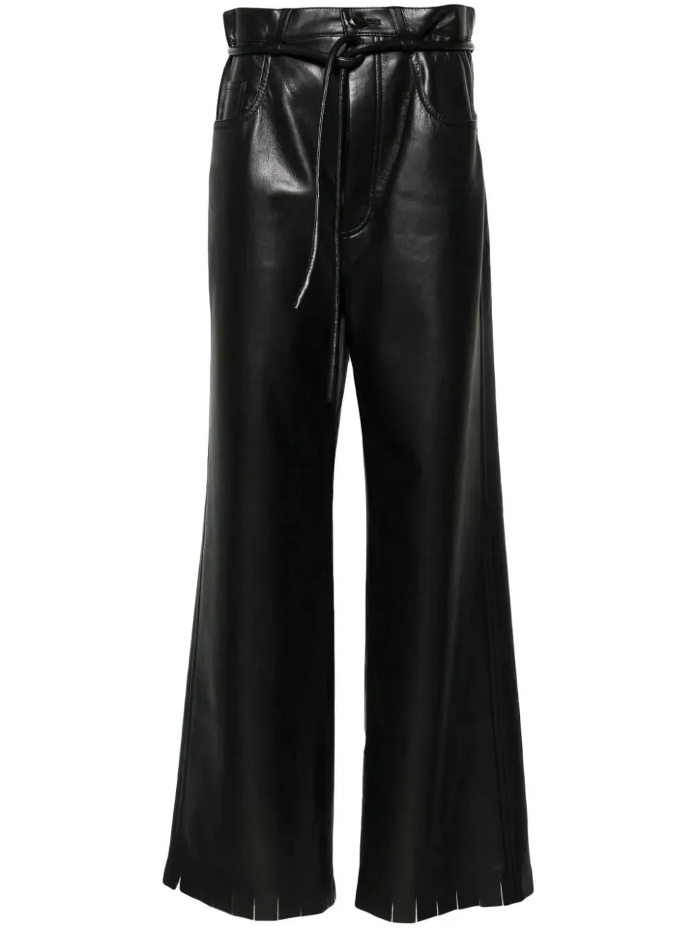 Harlee Belted Pants in Black