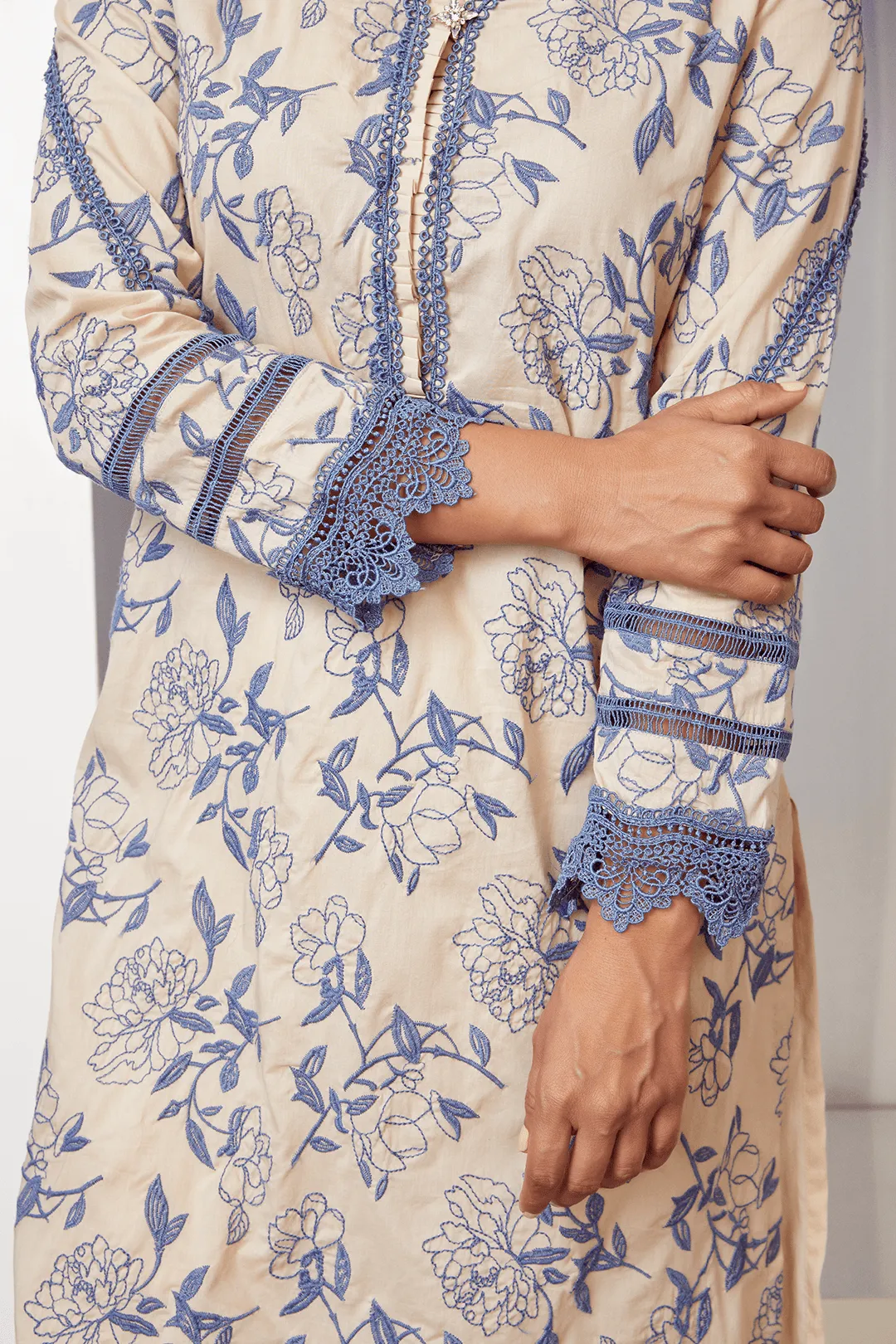 Mulmul Cotton Bianca Kurta