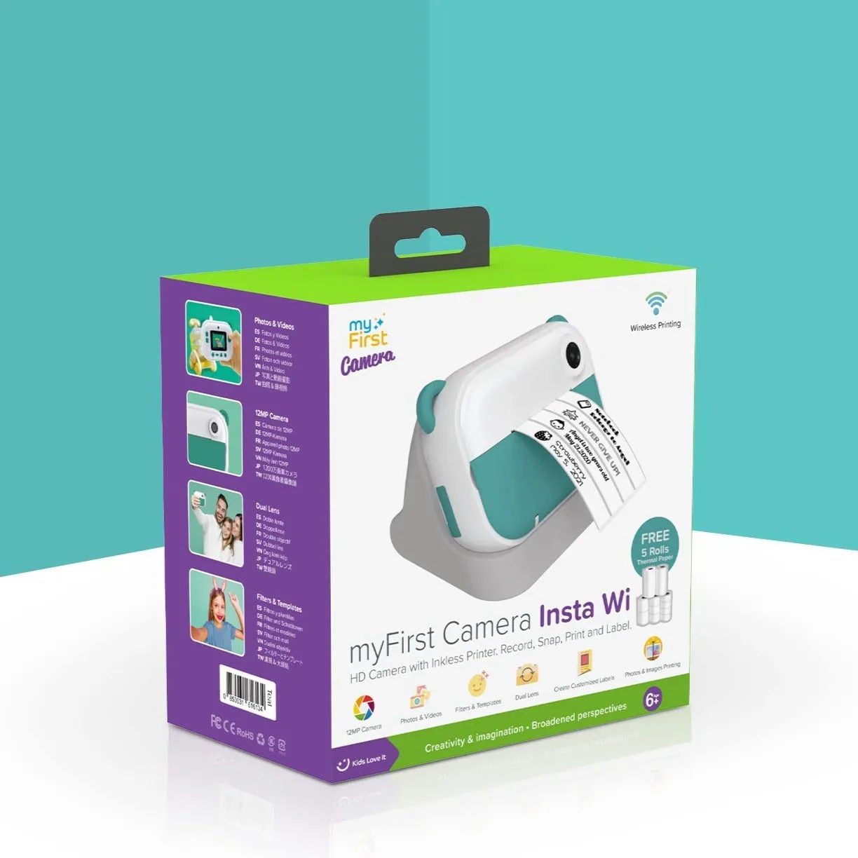 myFirst Camera Insta Wi | Instant Print and Labeller