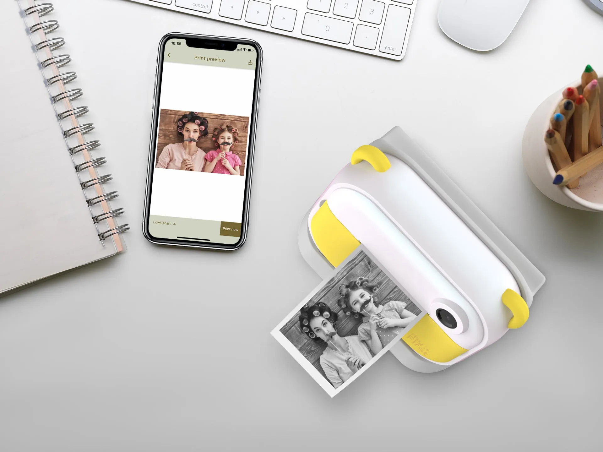 myFirst Camera Insta Wi | Instant Print and Labeller
