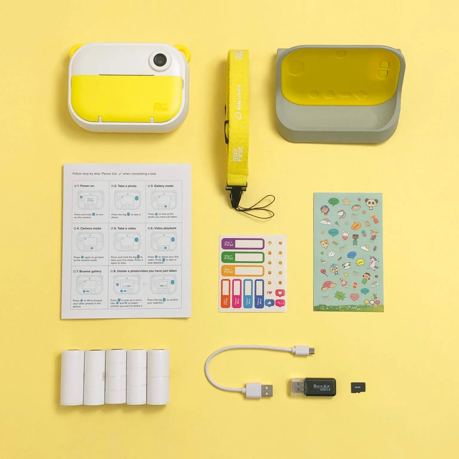 myFirst Camera Insta Wi | Instant Print and Labeller
