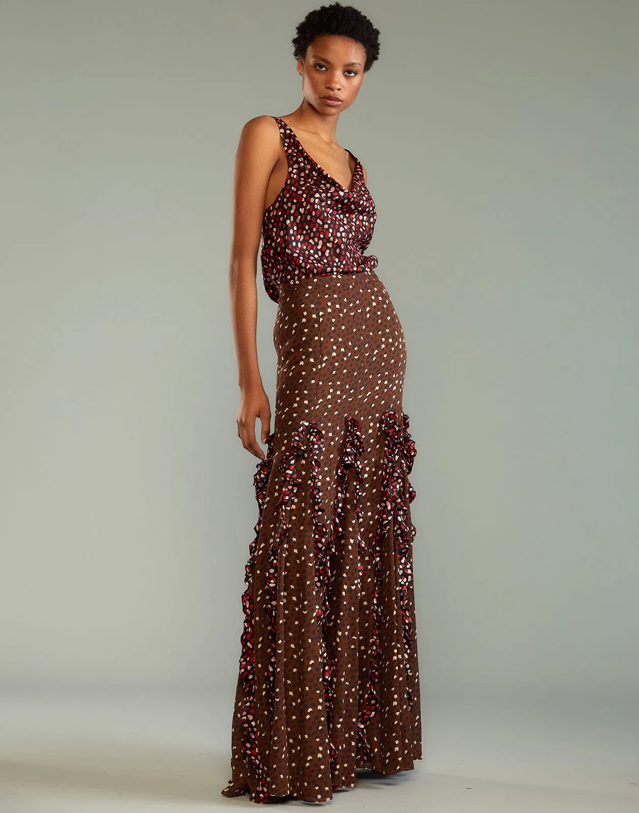 Pippa Silk Skirt