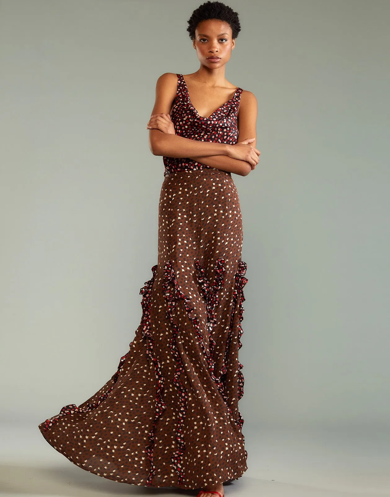 Pippa Silk Skirt