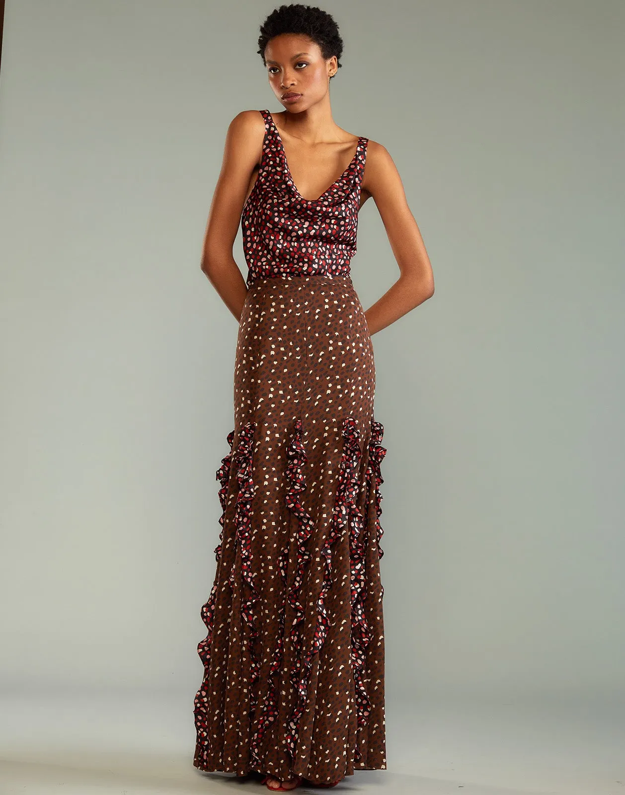 Pippa Silk Skirt