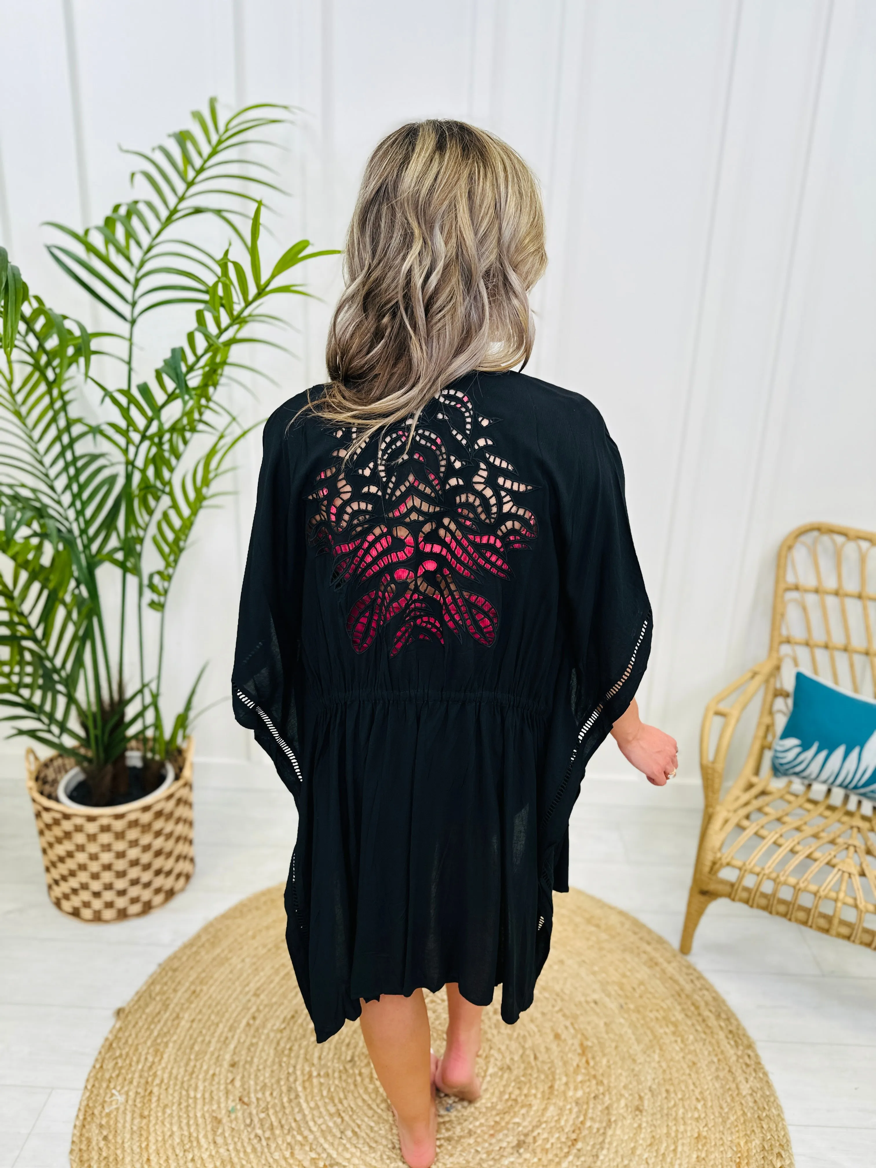 REG/CURVY Crashing Waves Swim Cover Up