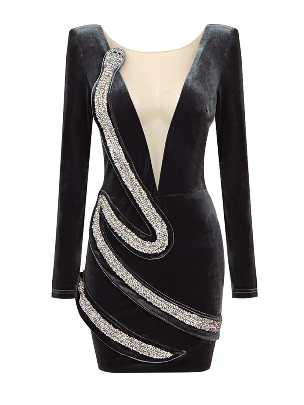 SERPENTA Mini Dress