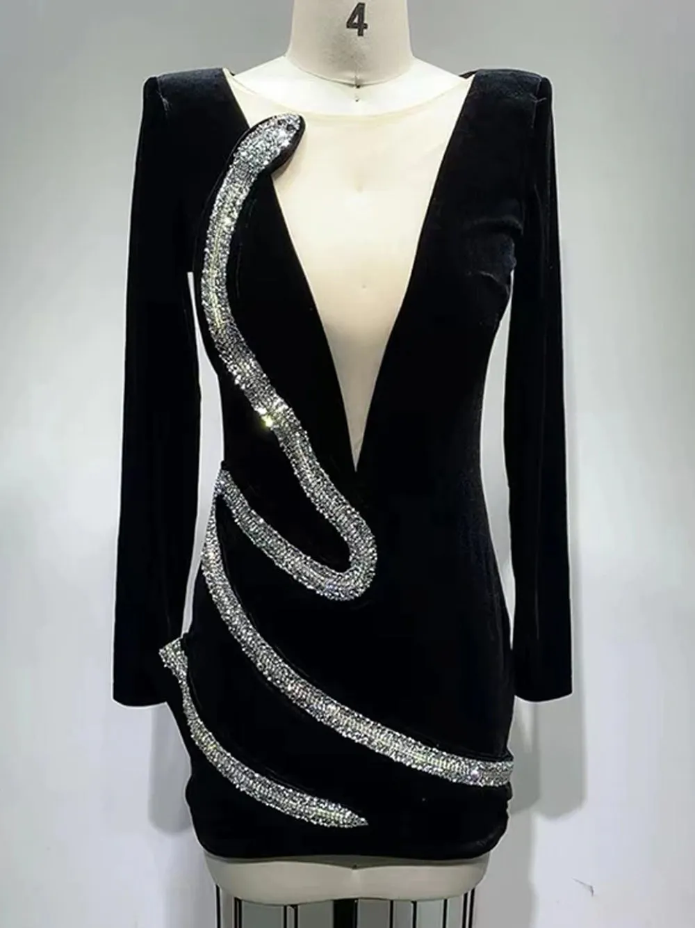 SERPENTA Mini Dress