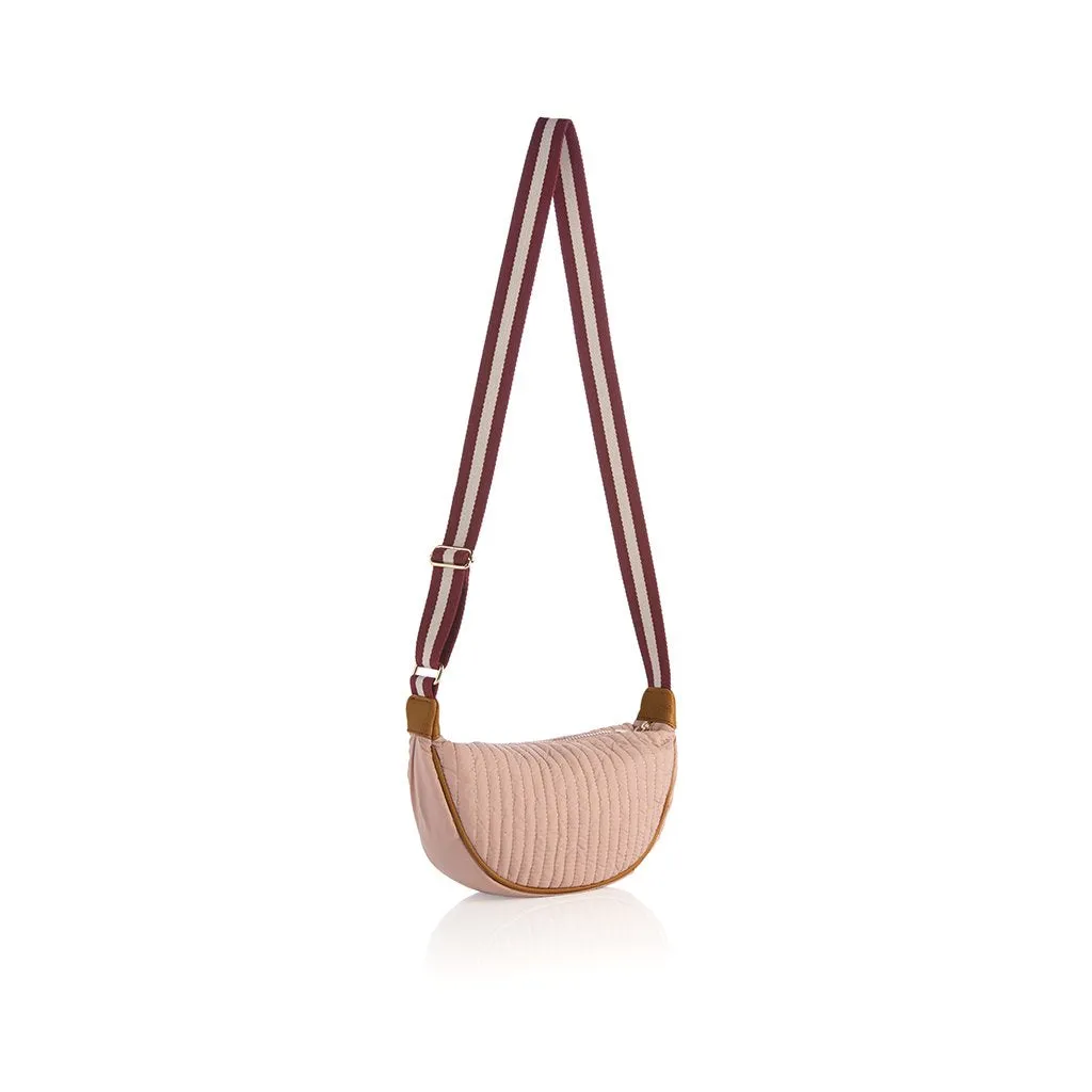 Shiraleah Ezra Quilted Nylon Sling Cross-Body, Blush - FINAL SALE ONLY