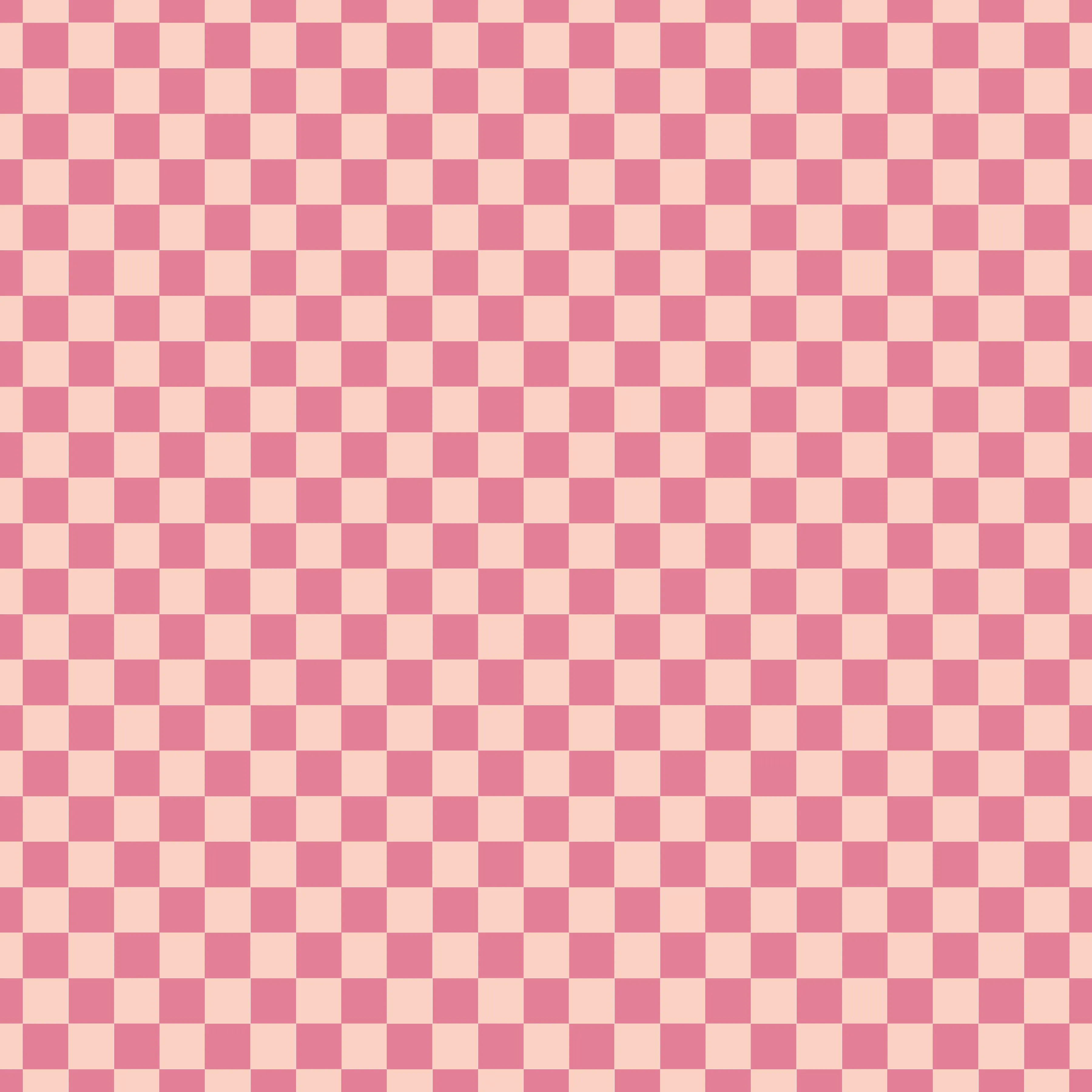 Small Pink Checkers - Be Mine Collection