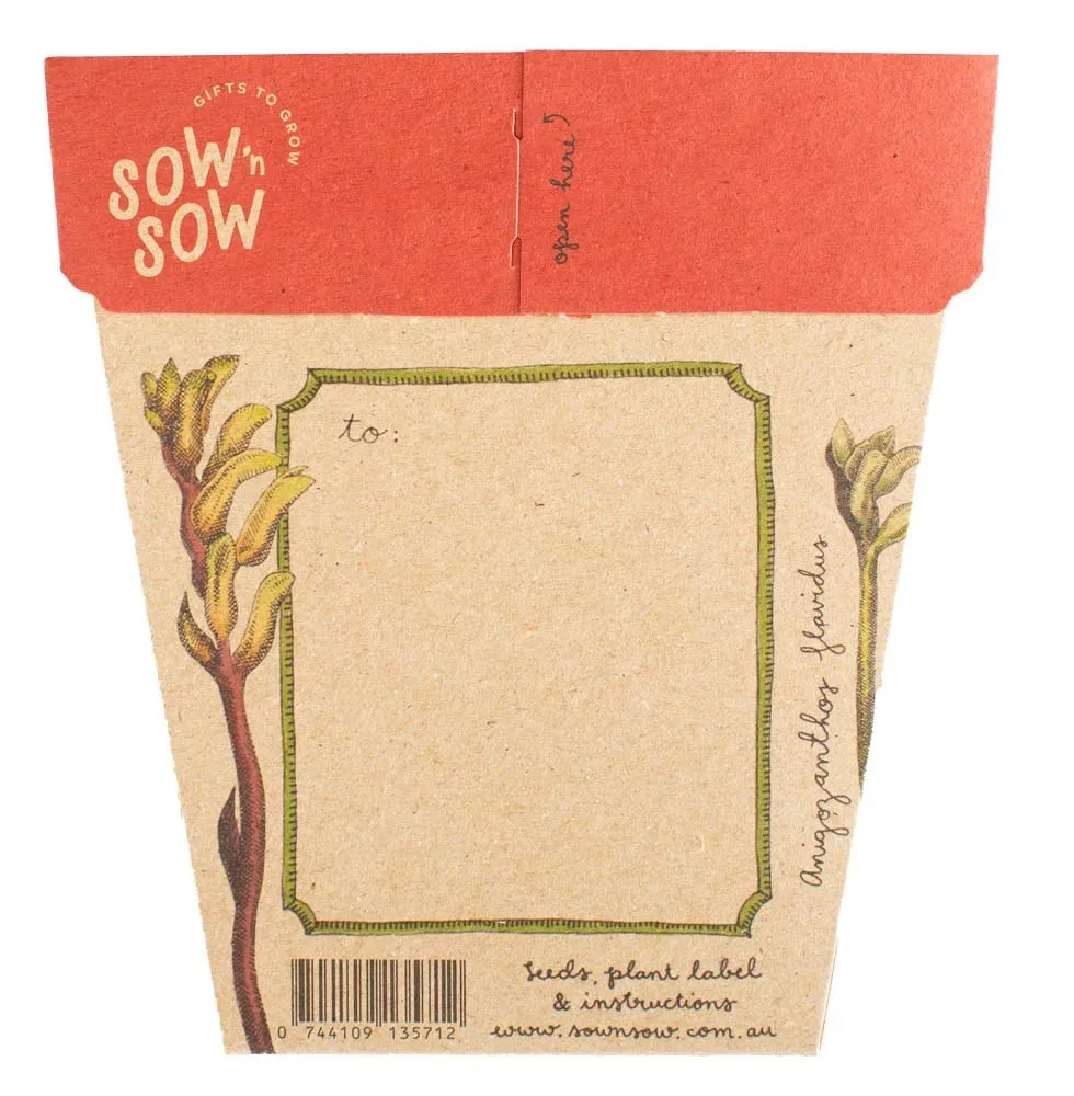 Sow n Sow Gift of Seeds - Kangaroo Paw