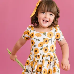 Sunflower Mod Twirl Dress