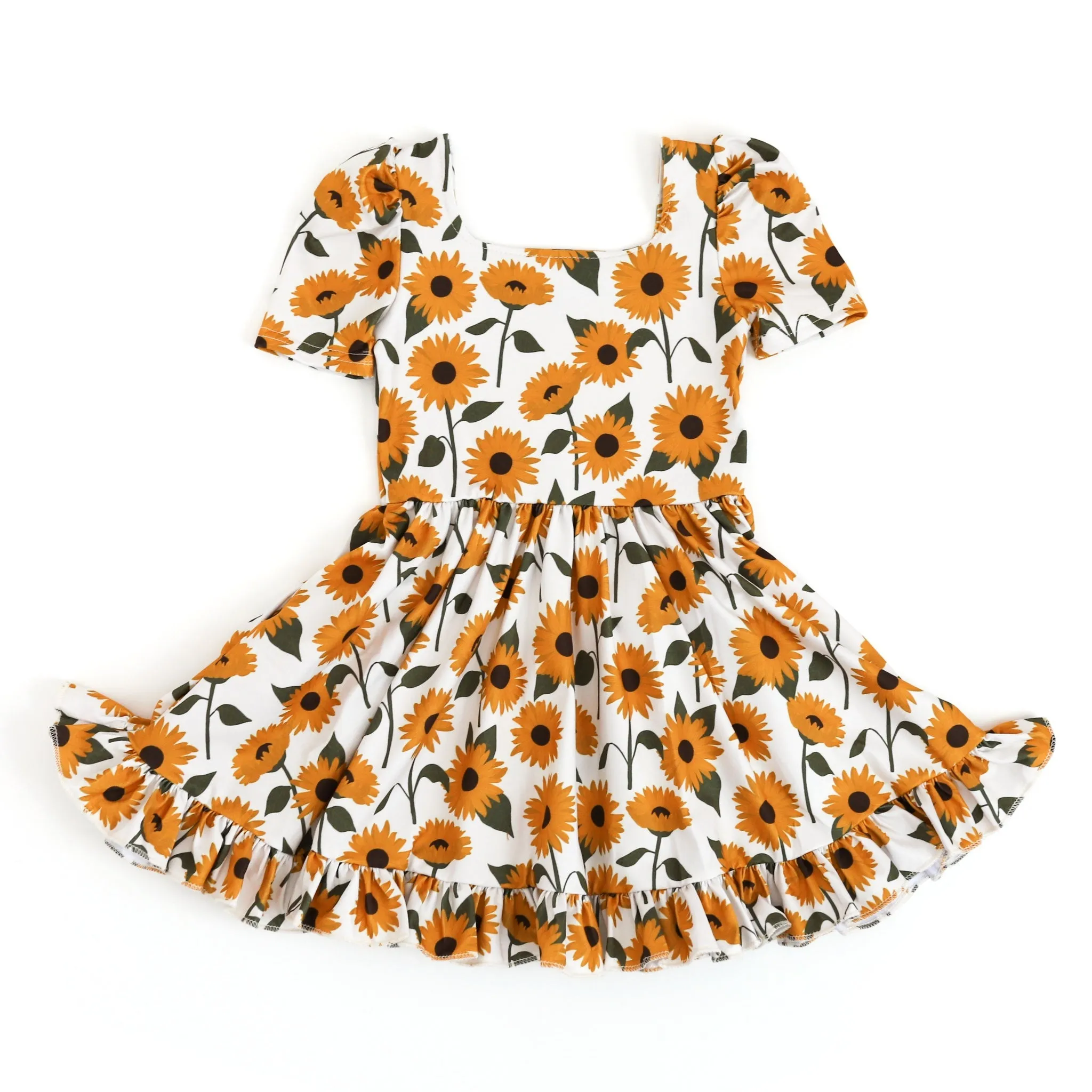 Sunflower Mod Twirl Dress