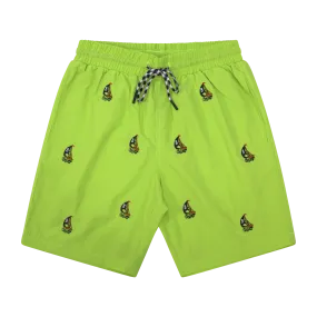 THE CLASSIC SWIM SHORTS-LIME