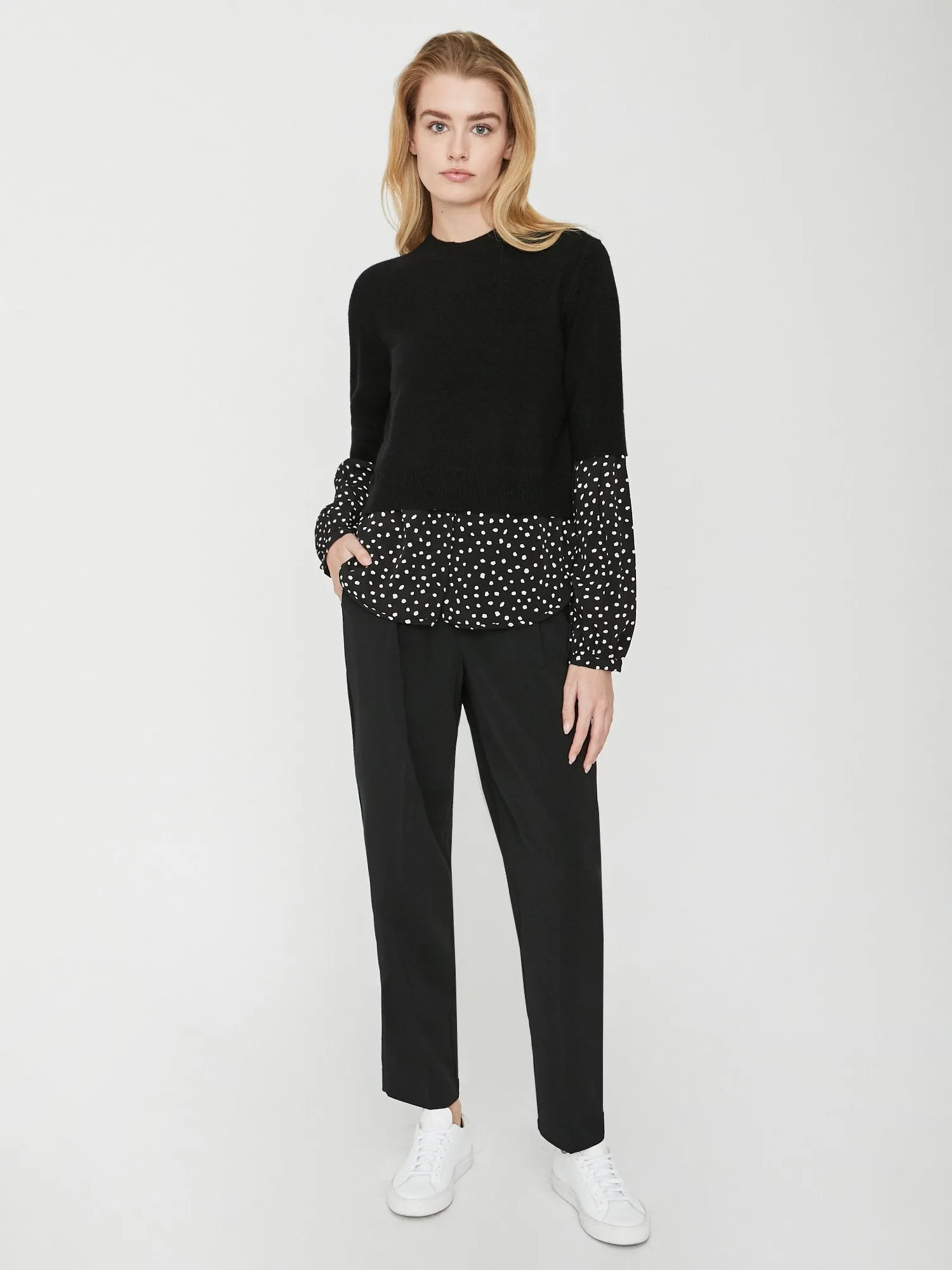 The Ebbi Layered Crew Looker
