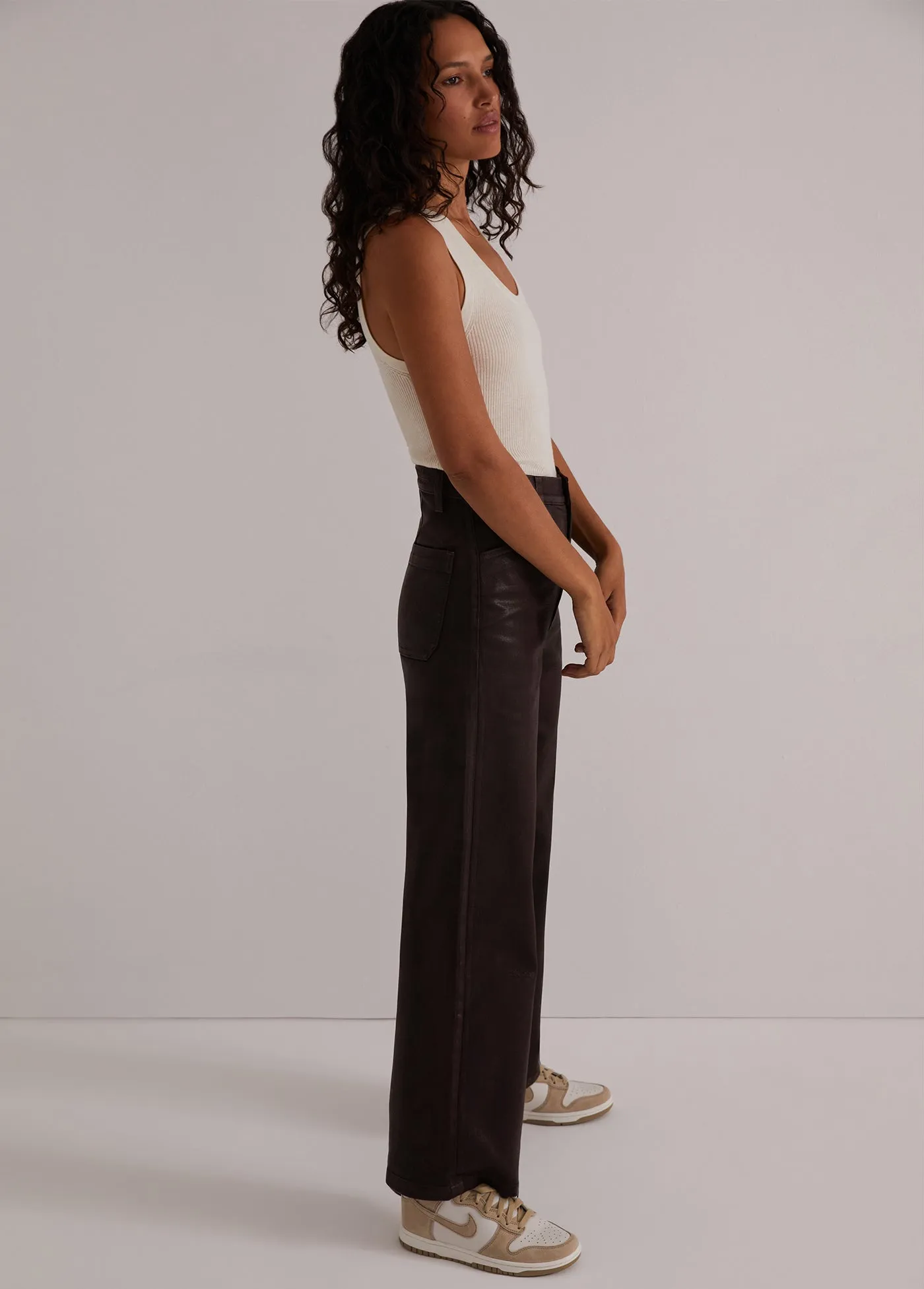 THE MISCHA SUPER HIGH RISE WIDE LEG ANKLE