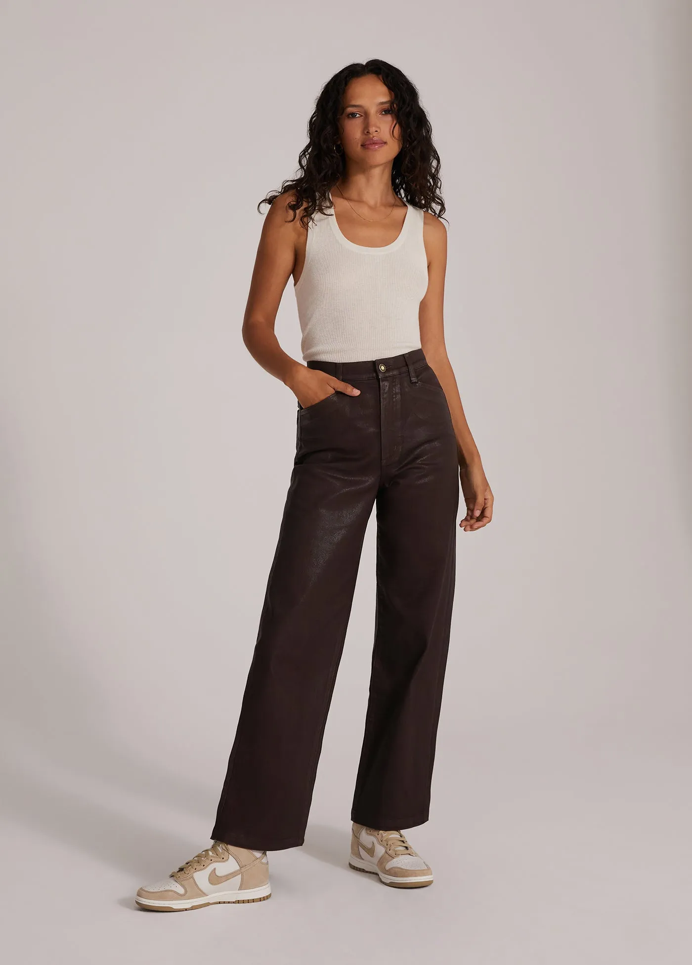 THE MISCHA SUPER HIGH RISE WIDE LEG ANKLE