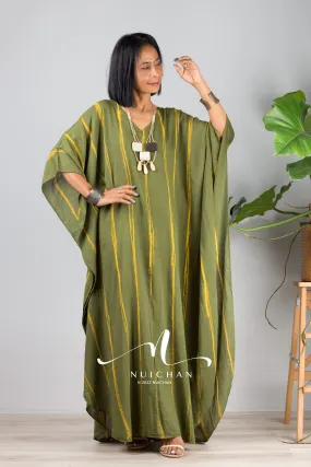Tie dye kaftan