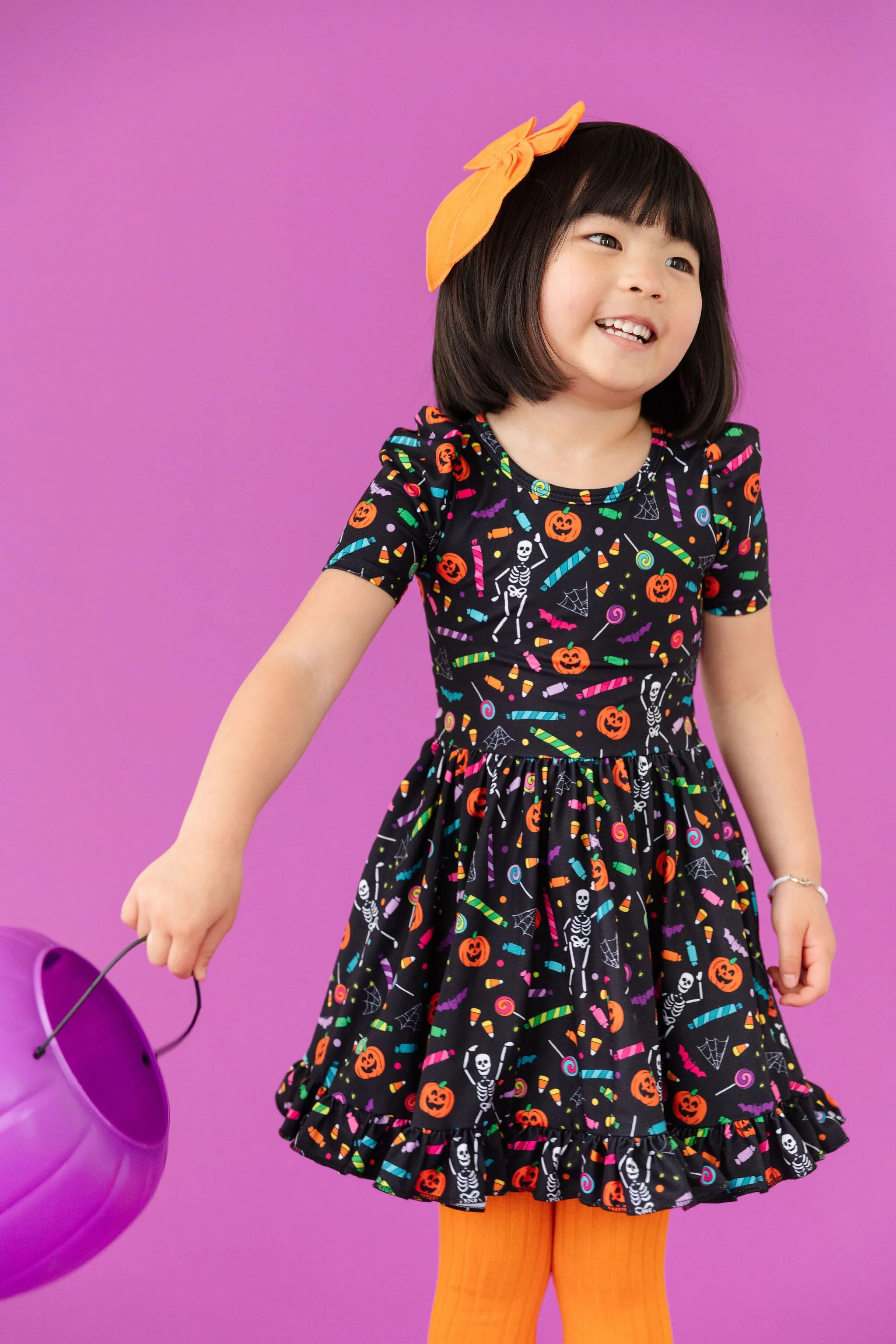 Trick or Treat Twirl Dress