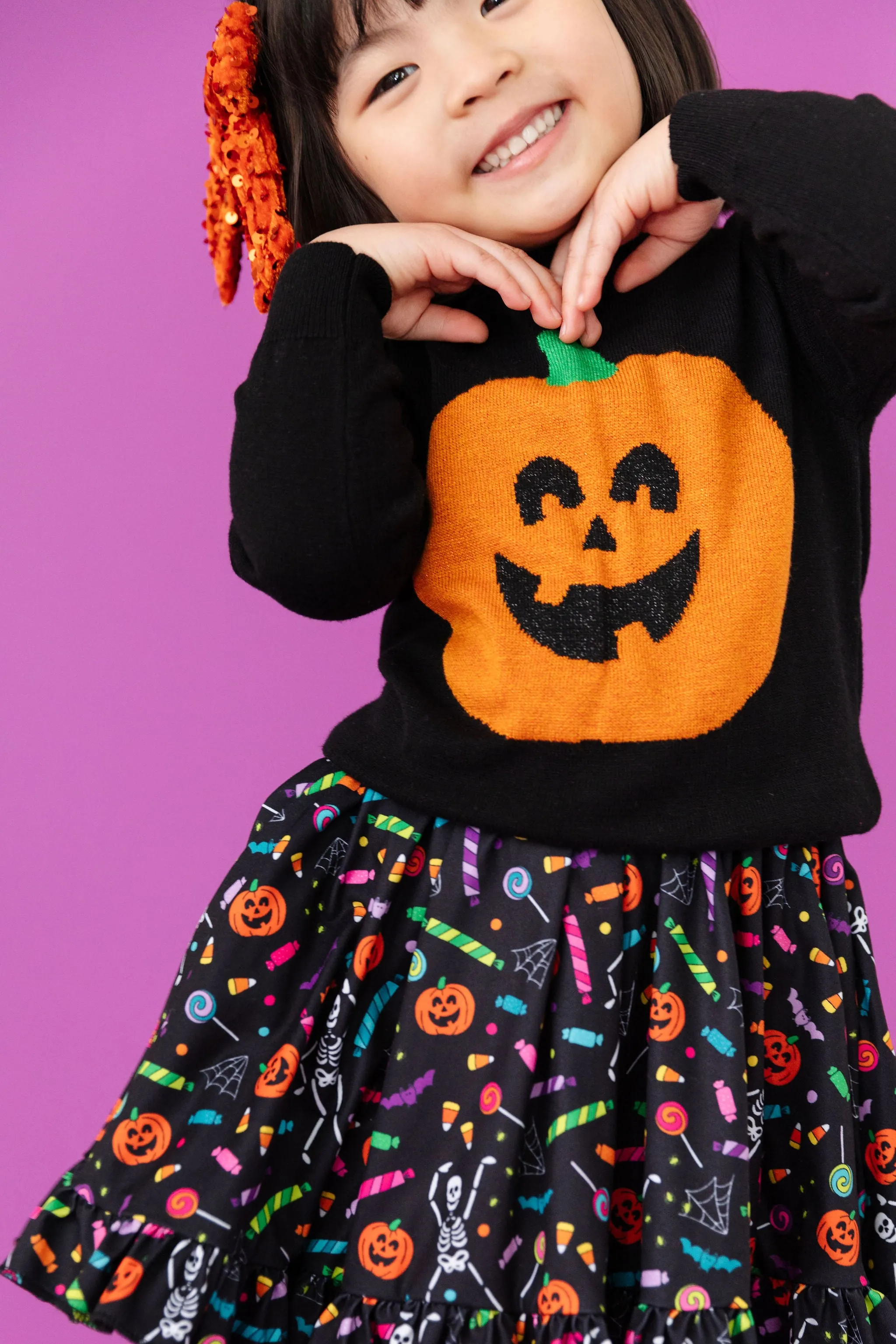 Trick or Treat Twirl Dress