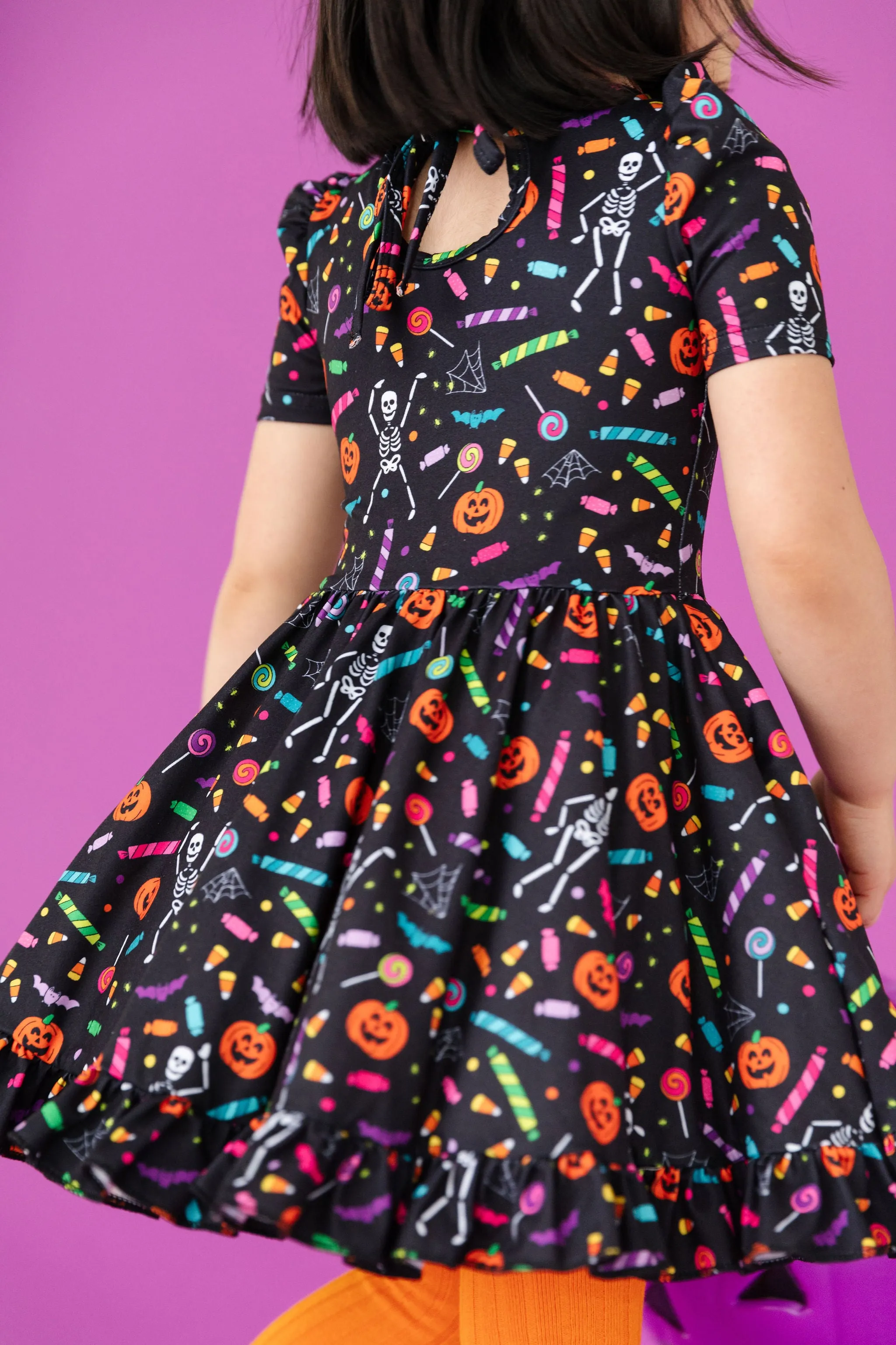 Trick or Treat Twirl Dress