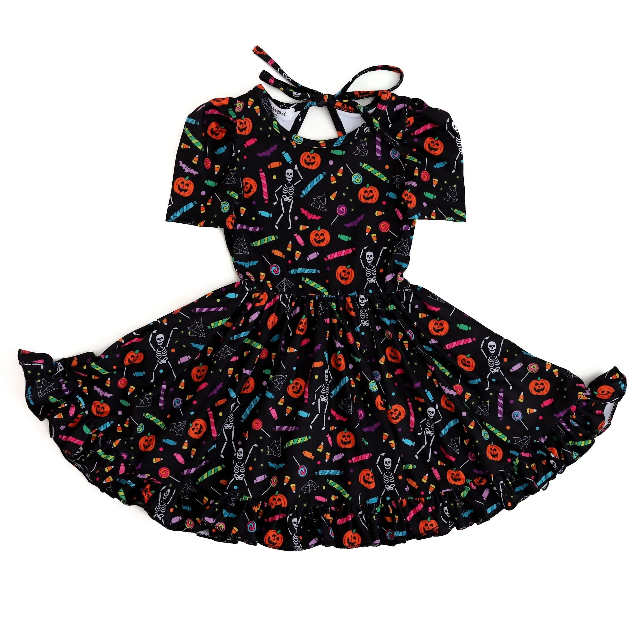 Trick or Treat Twirl Dress